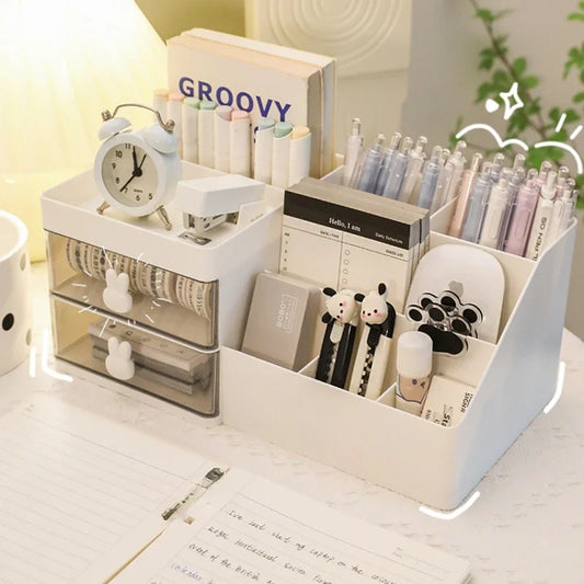 Clear & Chic Desk Organizer