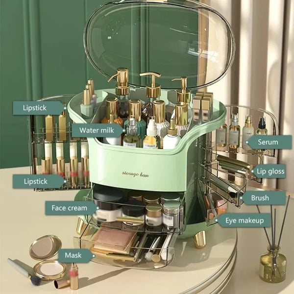 Clear Vanity Storage Box